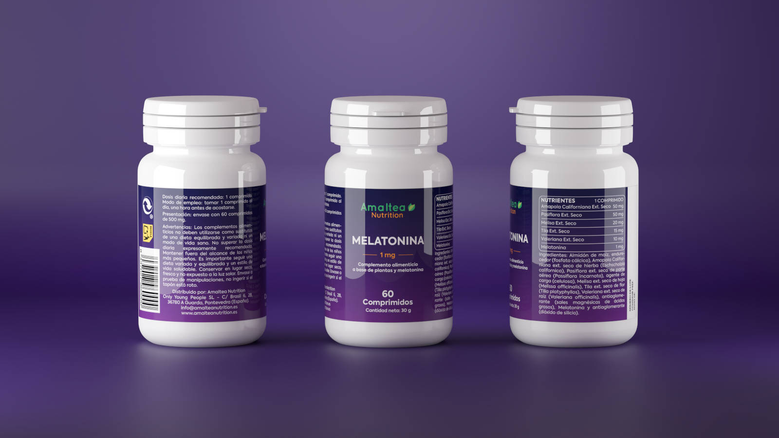 Melatonina Amaltea Nutrition
