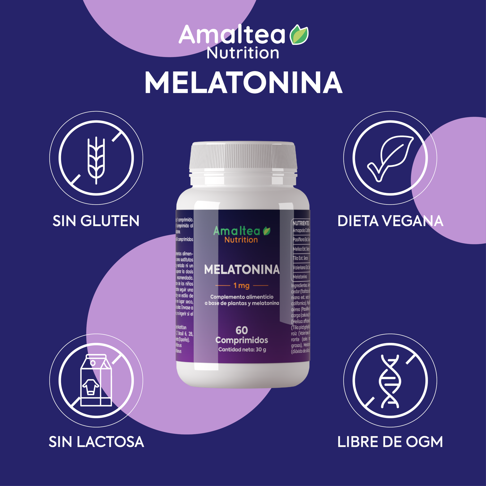 Pack Melatonina Amaltea Nutrition