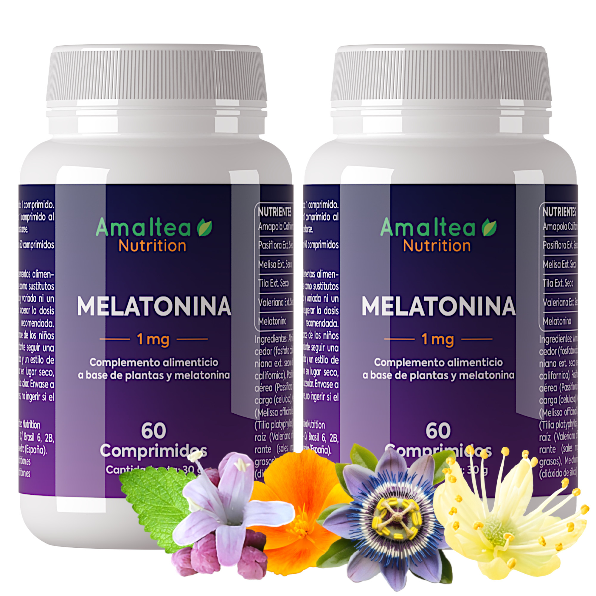 Pack Melatonina Amaltea Nutrition