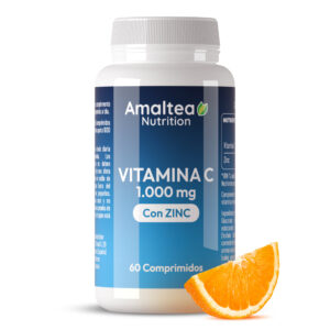 Vitamina C 1000 mg Zinc Amaltea Nutrition