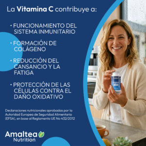 Vitamina C 1000 mg Zinc Amaltea Nutrition
