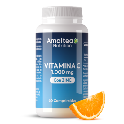 Vitamina C 1000 mg Zinc Amaltea Nutrition
